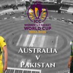 World Cup: Australia v Pakistan World Cup: Australia v Pakistan