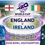 Match 8: England v Ireland Match 8: England v Ireland